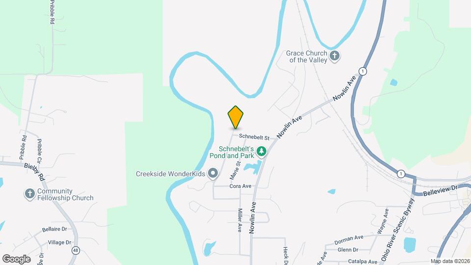 356 Schnebelt St, Unit 1 Map and Location Details