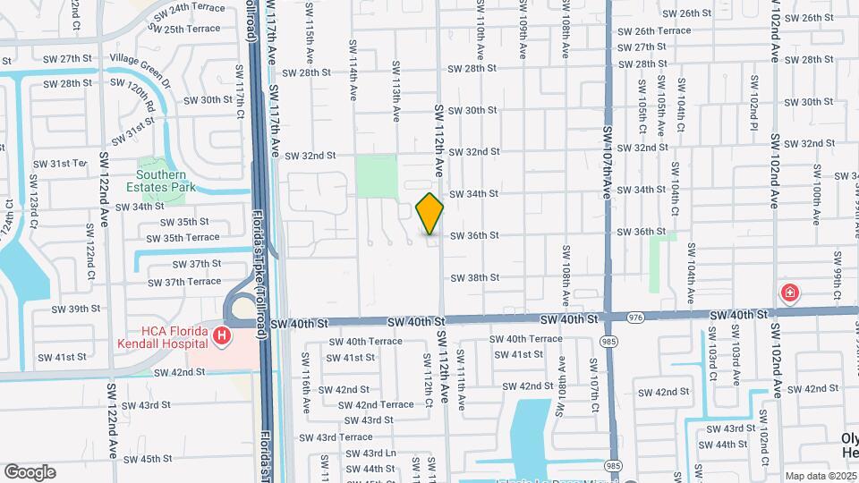 3630 SW 112th Ave Map and Location Details