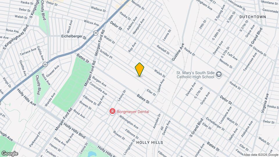 4000 Schiller Pl Map and Location Details