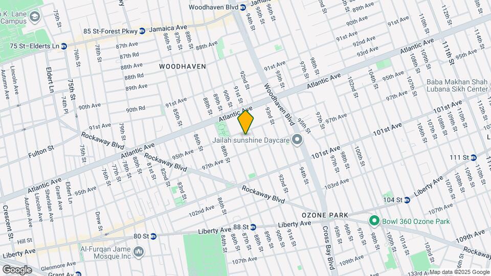 95-11-95-90 90th St Map and Location Details