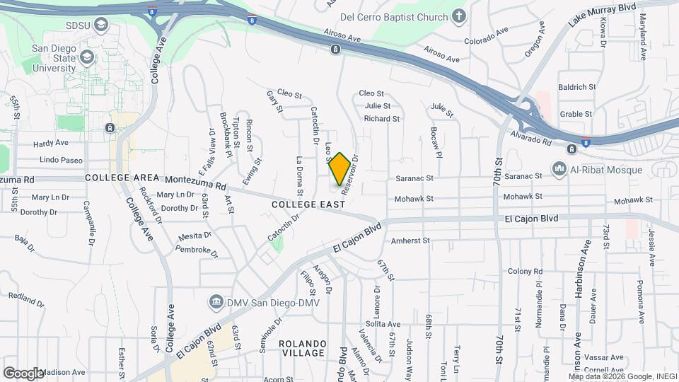 5063 Alumni Pl Map and Location Details