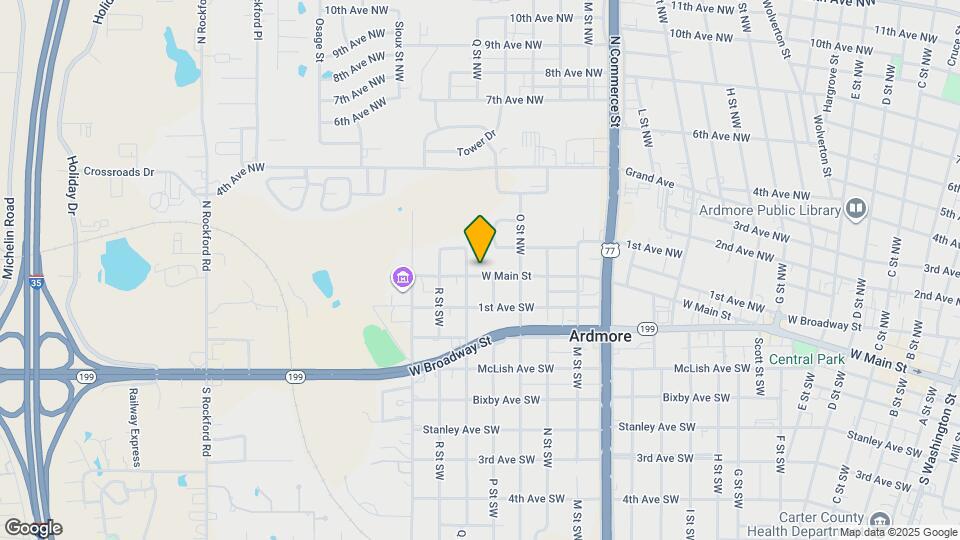 1511 W Main St Map and Location Details