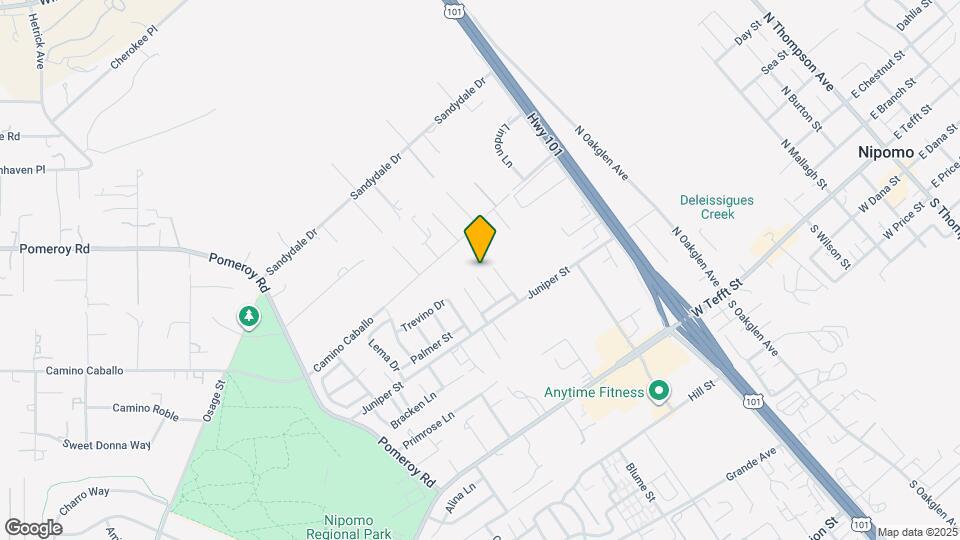 260 Olivos Ln Map and Location Details