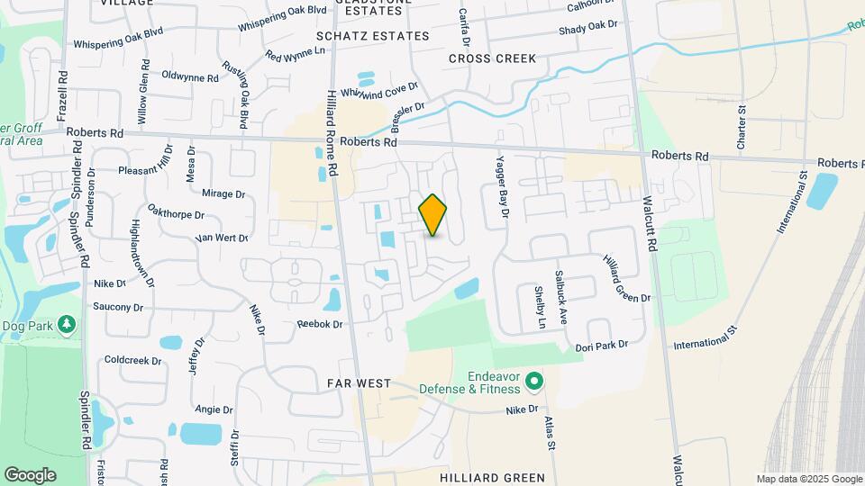 Hilliard Station Apartments Map and Location Details