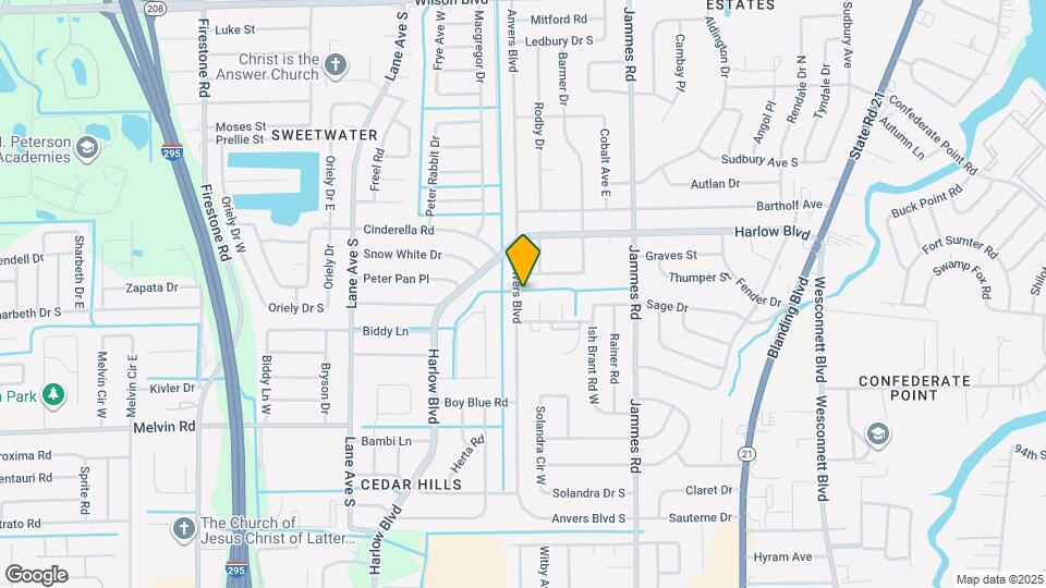 4303 Anvers Blvd Mapa y Detalles de la Ubicación