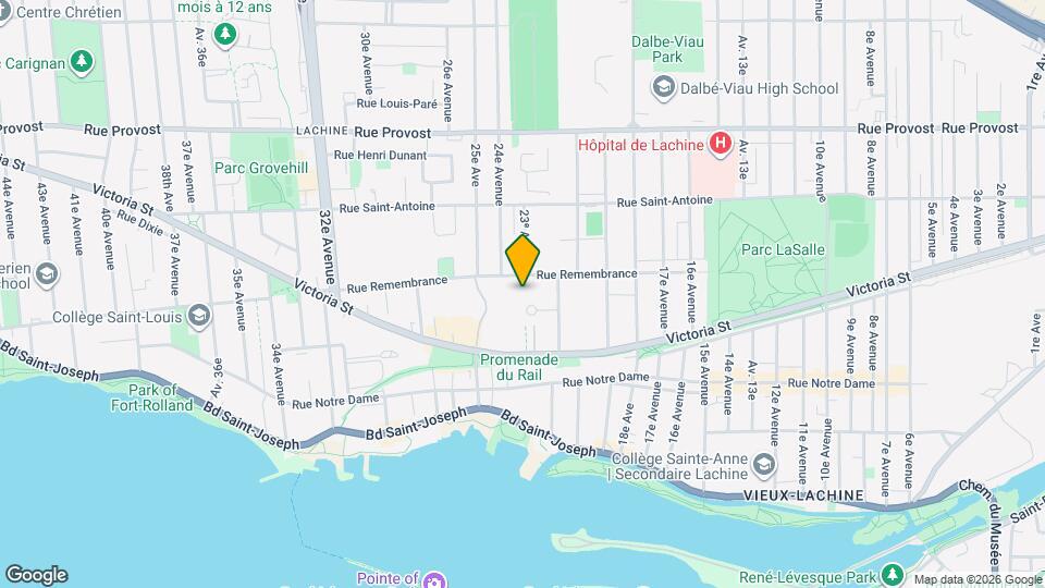 2305 Remembrance Rue Map and Location Details