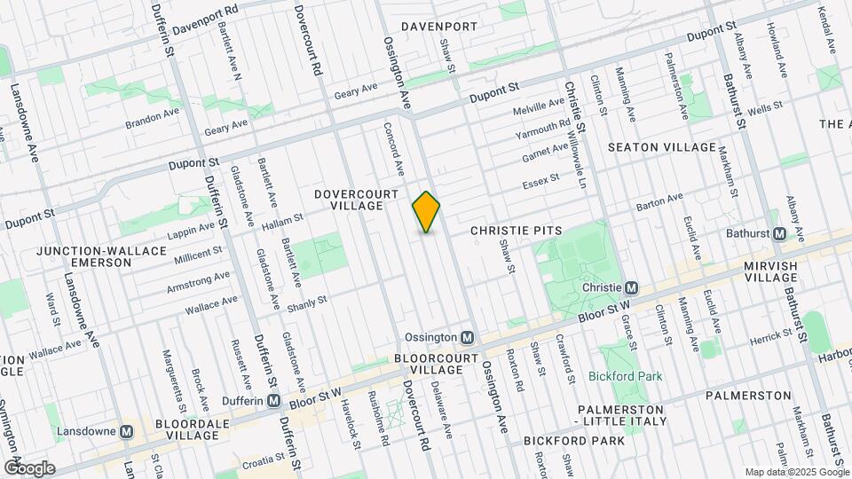 449 Concord Ave Map and Location Details