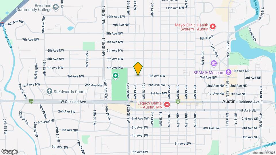 1109 3rd Ave NW Map and Location Details