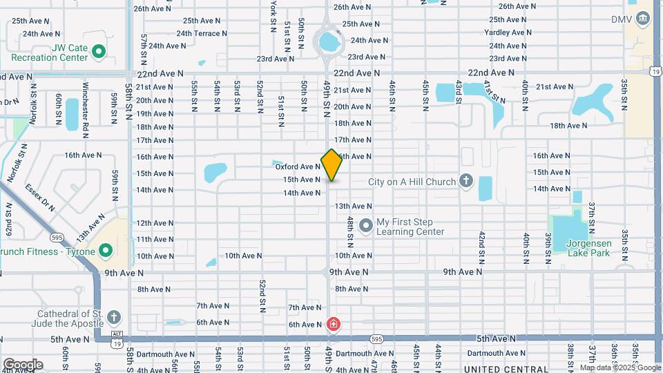 1401 49th St N Map and Location Details