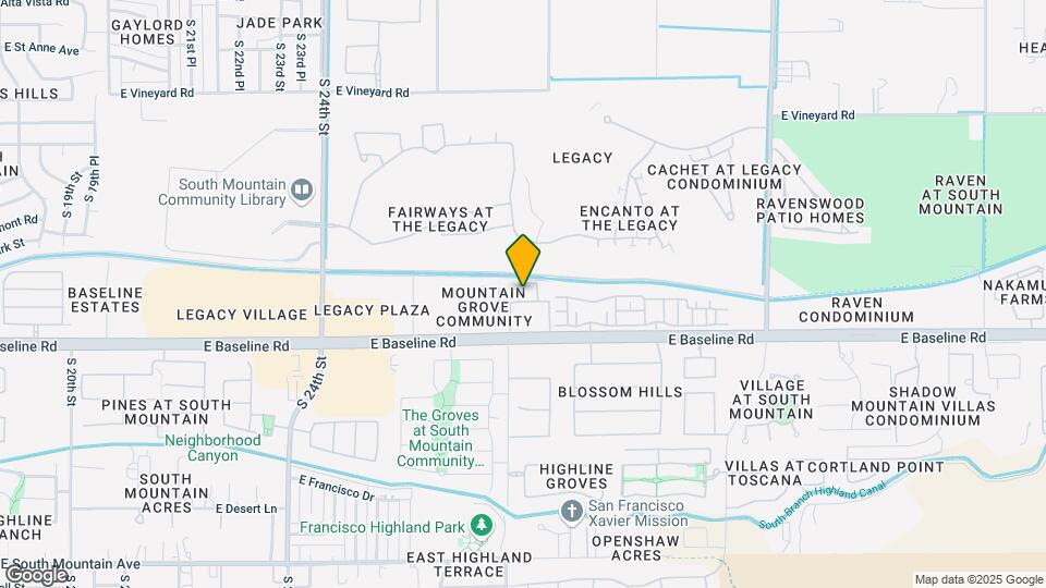 7417 S 27th Run Map and Location Details