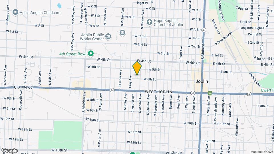 530 S Connor Ave Map and Location Details