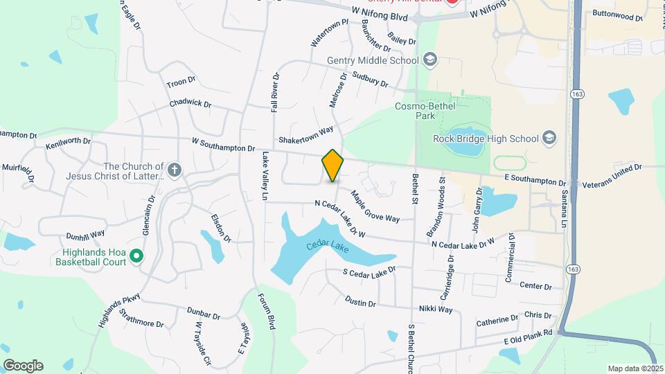 4733 Apple Tree Ln Map and Location Details