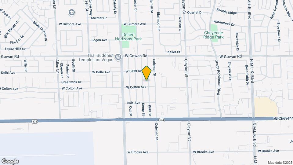 3411 Kidd St Map and Location Details