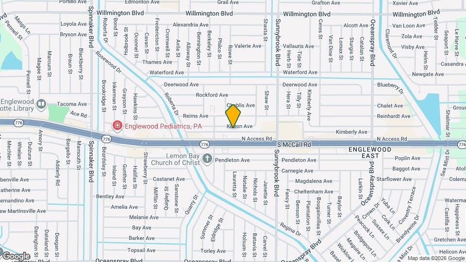 10405 Kidron Ave Map and Location Details