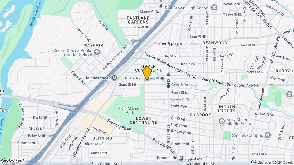 4202 Grant St NE, Unit 302 Map and Location Details