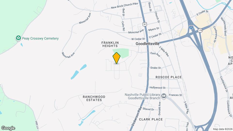 633 Exmoor Dr Map and Location Details