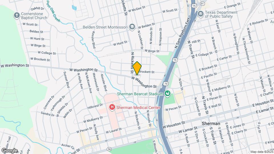 917 W Washington St Map and Location Details