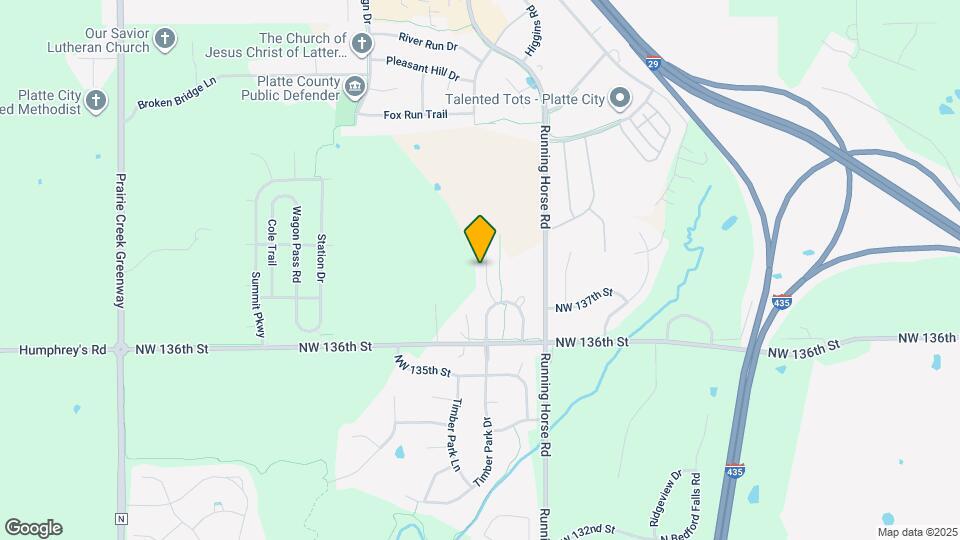 13728 Post Oak Ln Map and Location Details