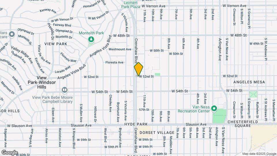 5300 Crenshaw Blvd Map and Location Details