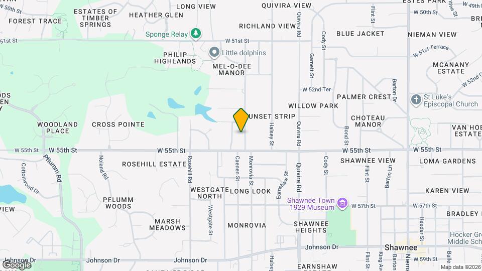 5424 Monrovia St Map and Location Details