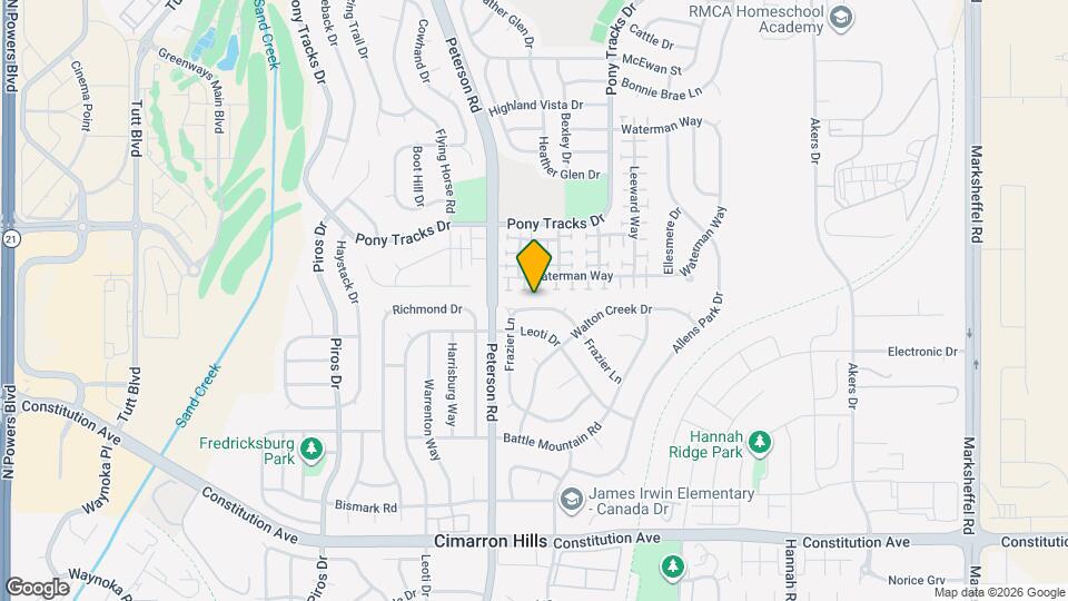 2990 Frazier Ln Mapa y Detalles de la Ubicación