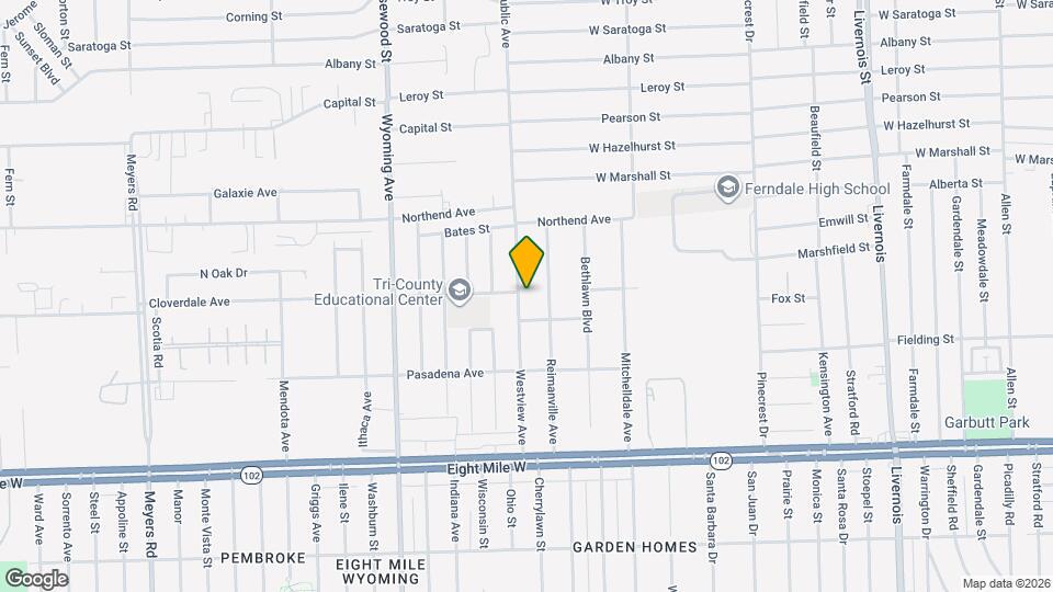 21244 Westview Ave Mapa y Detalles de la Ubicación