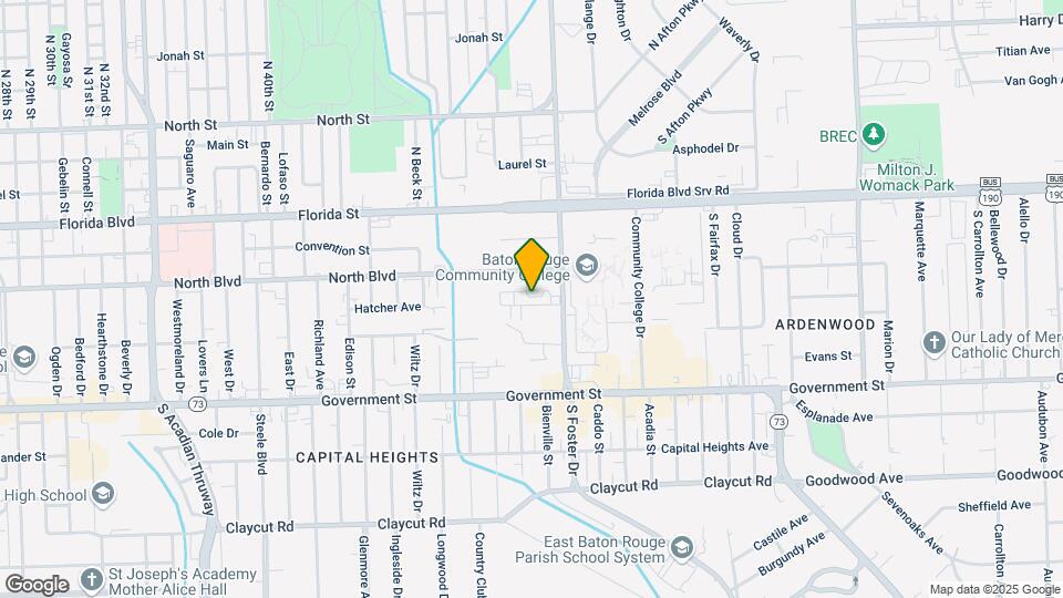 152 S Foster Dr Map and Location Details