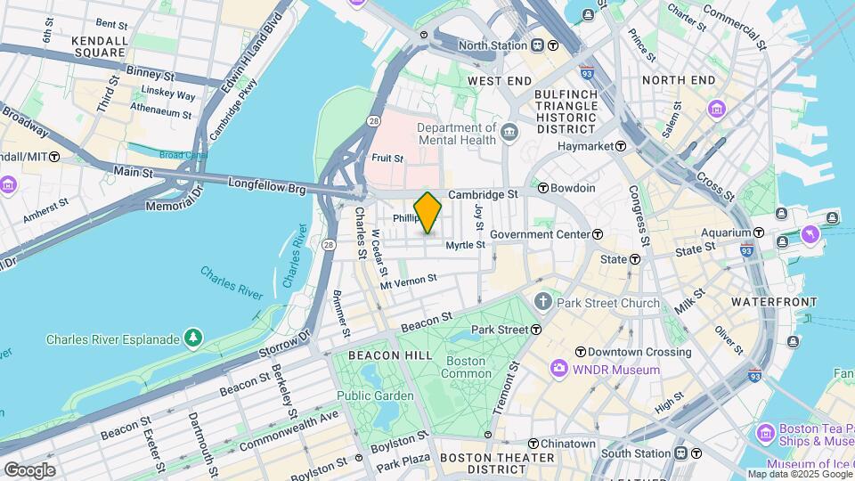 32 Revere St, Unit 9 Mapa y Detalles de la Ubicación
