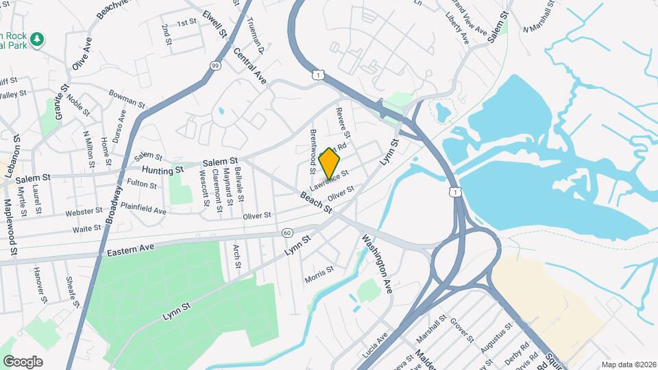 96 Lawrence St, Unit #3 Map and Location Details