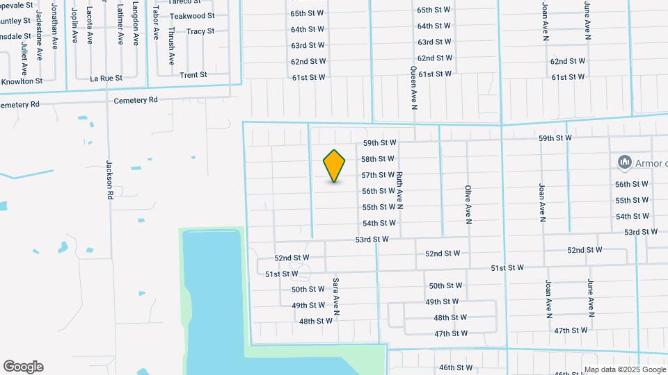 3410 56th St W Mapa y Detalles de la Ubicación