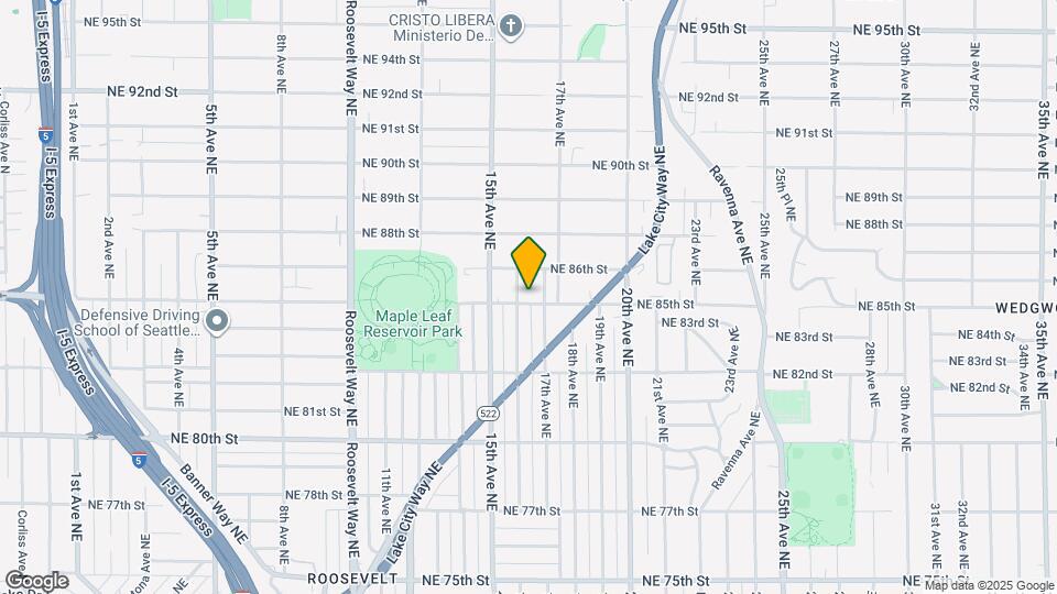 1608 NE 85th St Map and Location Details