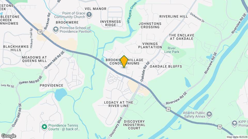 6472 Brookside Blvd Map and Location Details