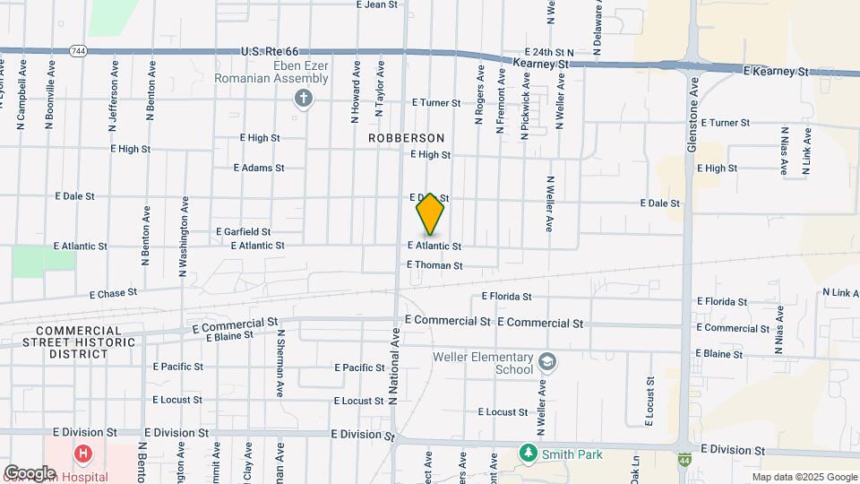 2000 N Ramsey Ave Mapa y Detalles de la Ubicación