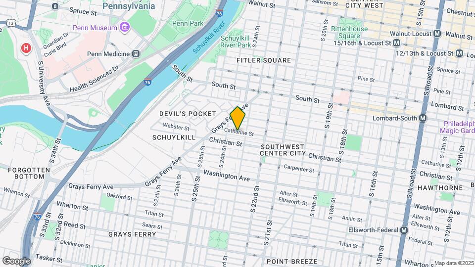 2320 Catharine St, Unit 1 Map and Location Details