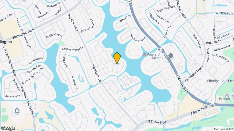 1599 Bayridge Pl Map and Location Details