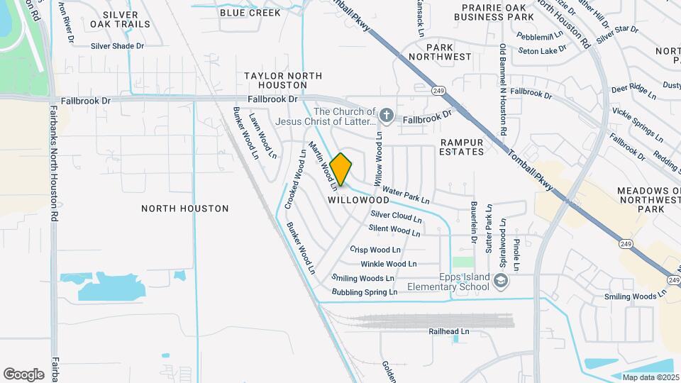 9503 Martin Wood Ct Map and Location Details
