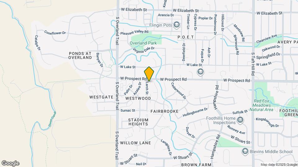 1604 Larch St Map and Location Details