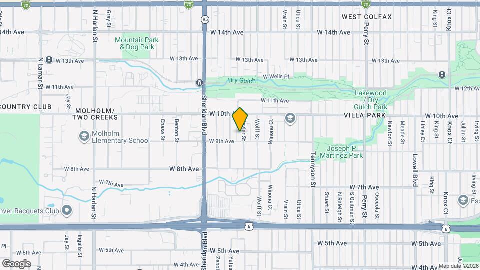 921 Xavier St Map and Location Details