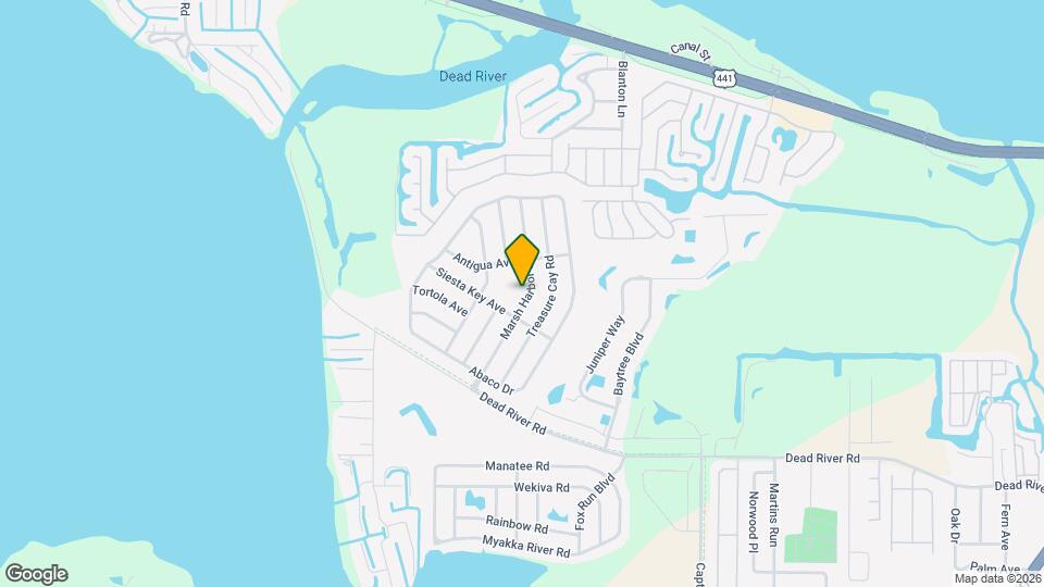 4680 Marsh Harbor Dr Mapa y Detalles de la Ubicación