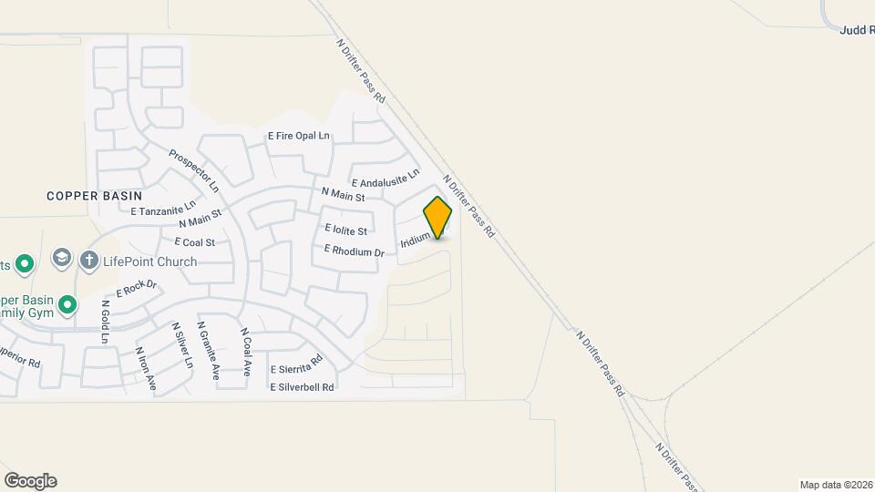 5286 E Gummite Dr Map and Location Details