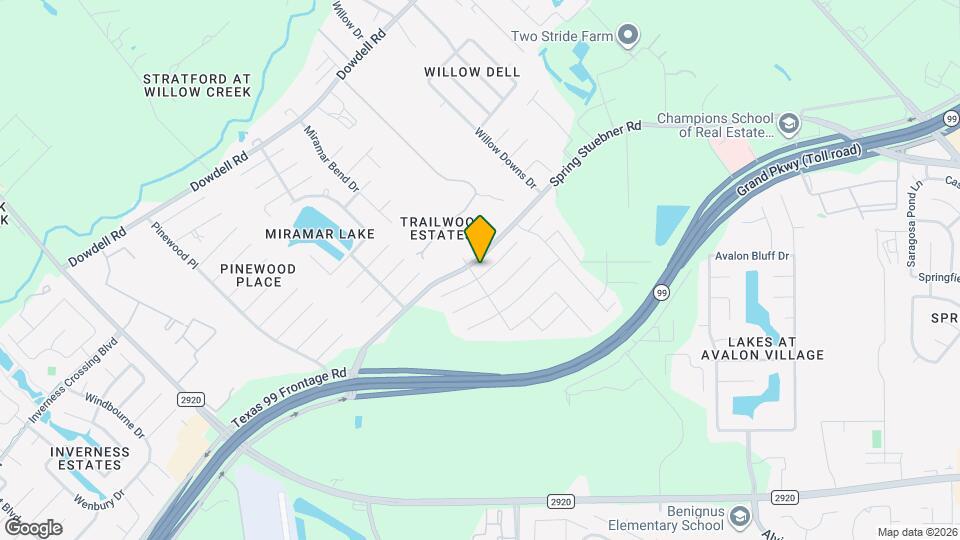 8222 Rudy Brook Way Map and Location Details