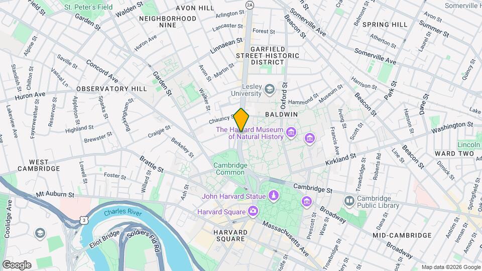 1575 Massachusetts Ave, Unit 47 Map and Location Details