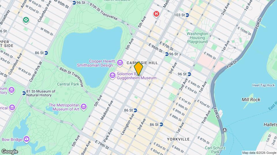 1130 Park Avenue Map and Location Details
