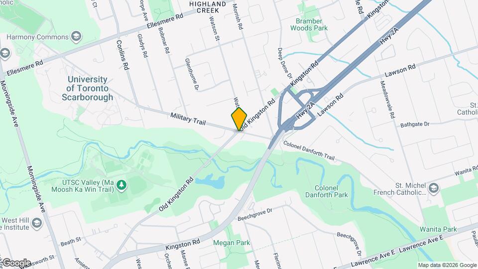 1625 Military Trail Map and Location Details