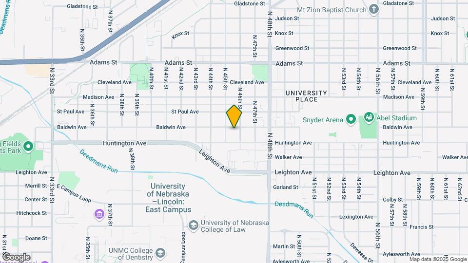 4527 Baldwin Ave Map and Location Details