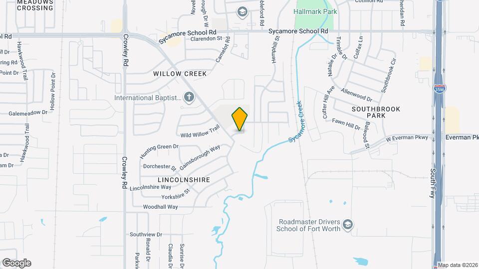 1313 Rosedale Springs Ln Map and Location Details