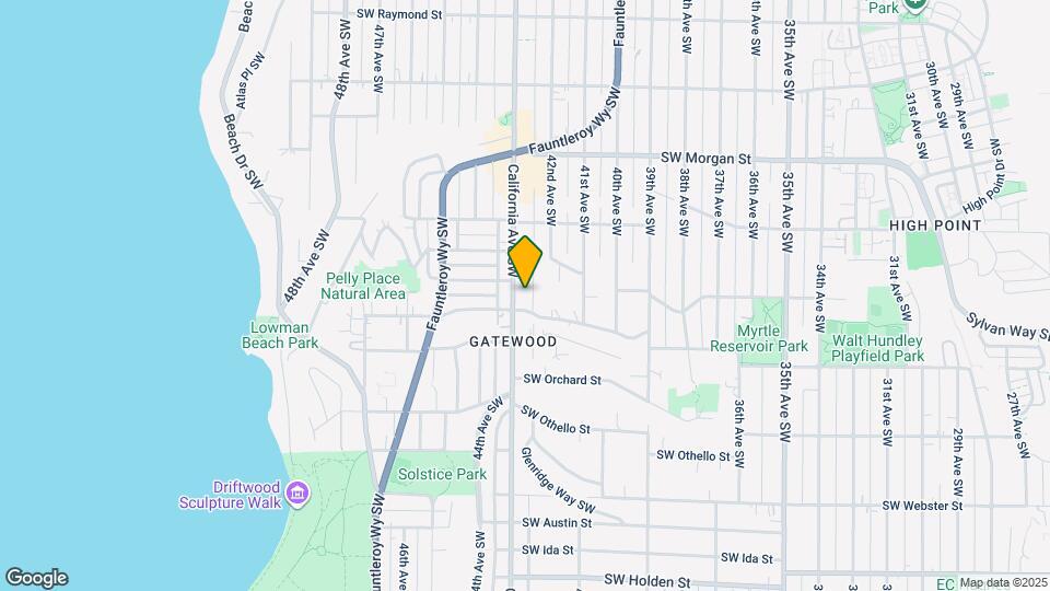 6970 California Ave SW Map and Location Details