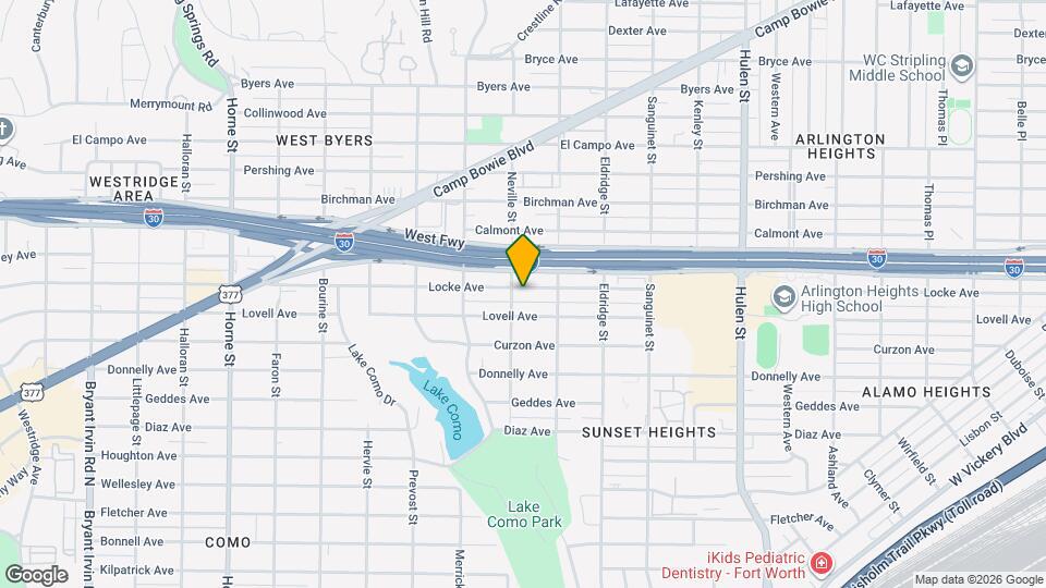 5029 Locke Ave Map and Location Details