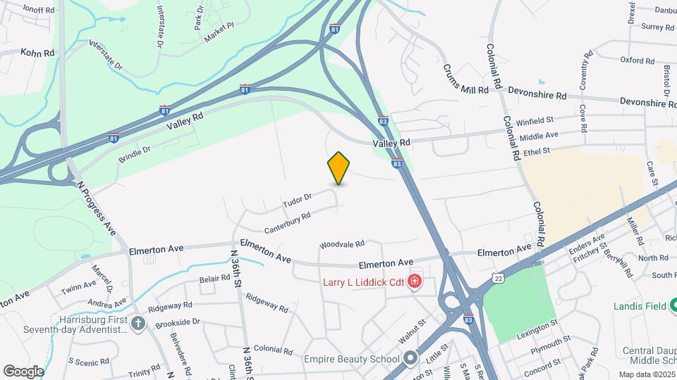 3748 Tudor Dr Mapa y Detalles de la Ubicación