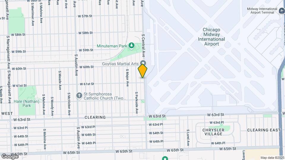 6052 S Central Ave Map and Location Details